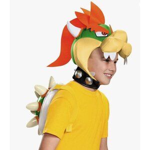Disguise Kids' Super Mario Bros Bowser Halloween Costume Accessory Set